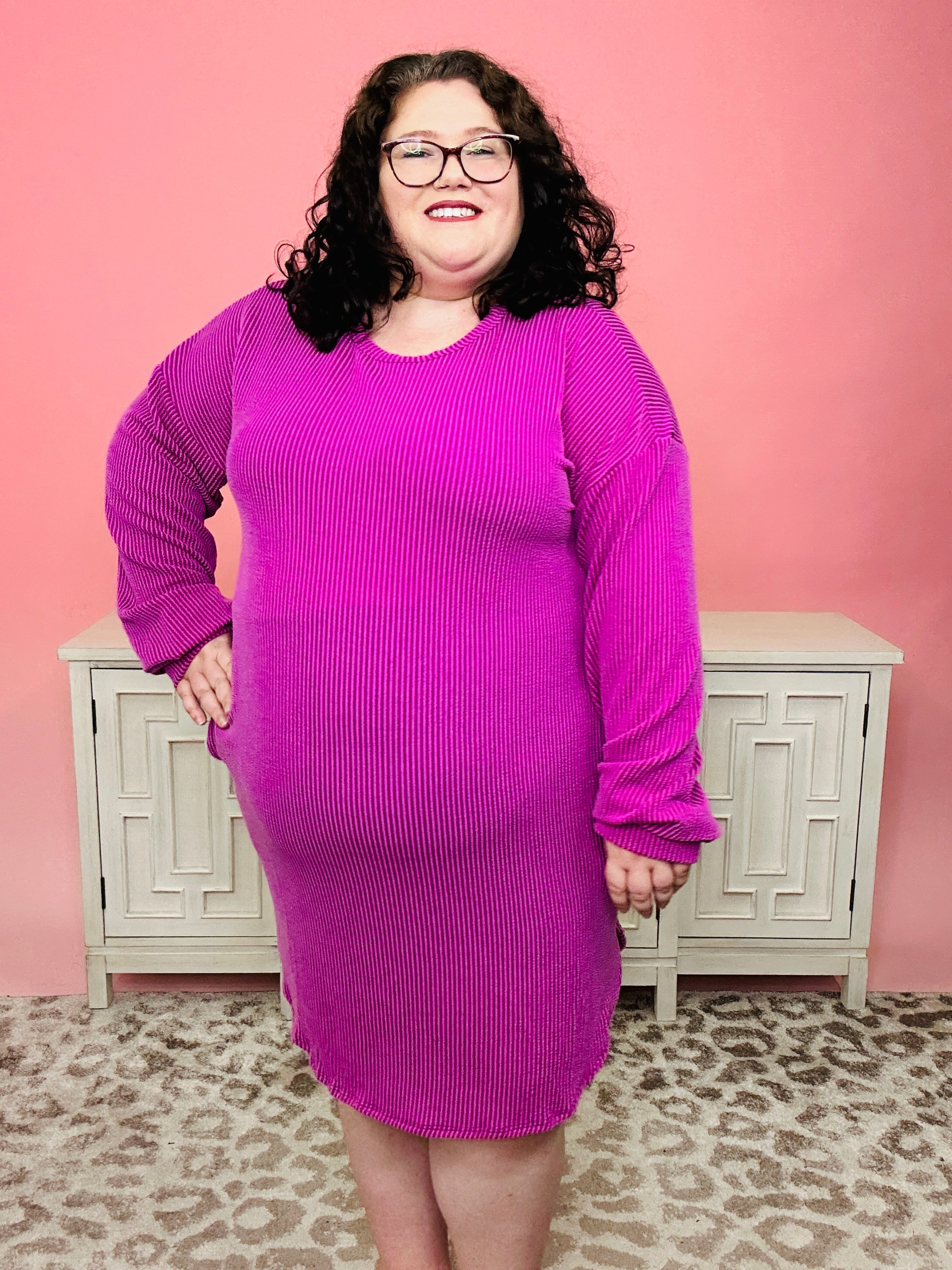 Magenta Wonderful Soul Dress