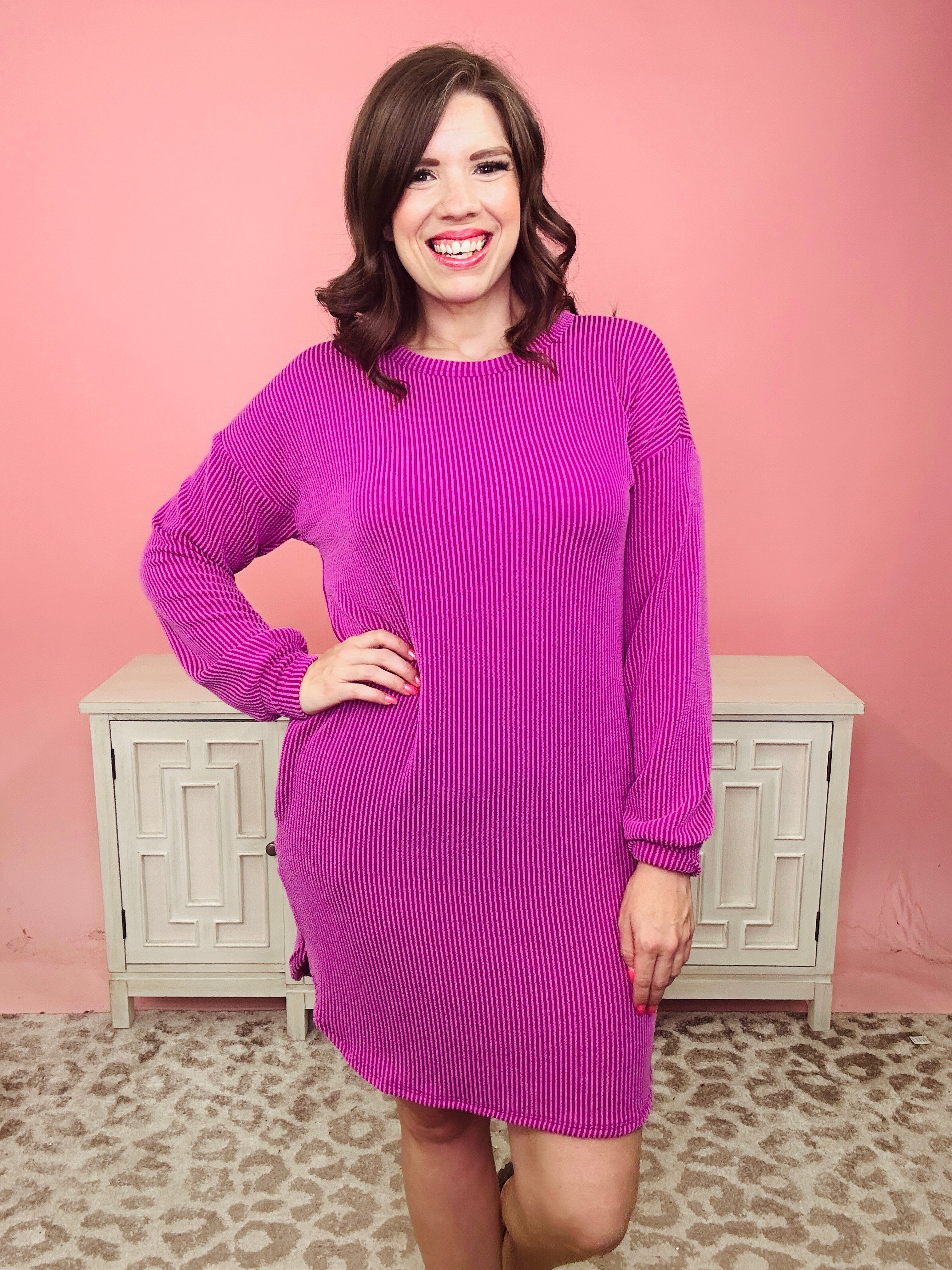 Magenta Wonderful Soul Dress