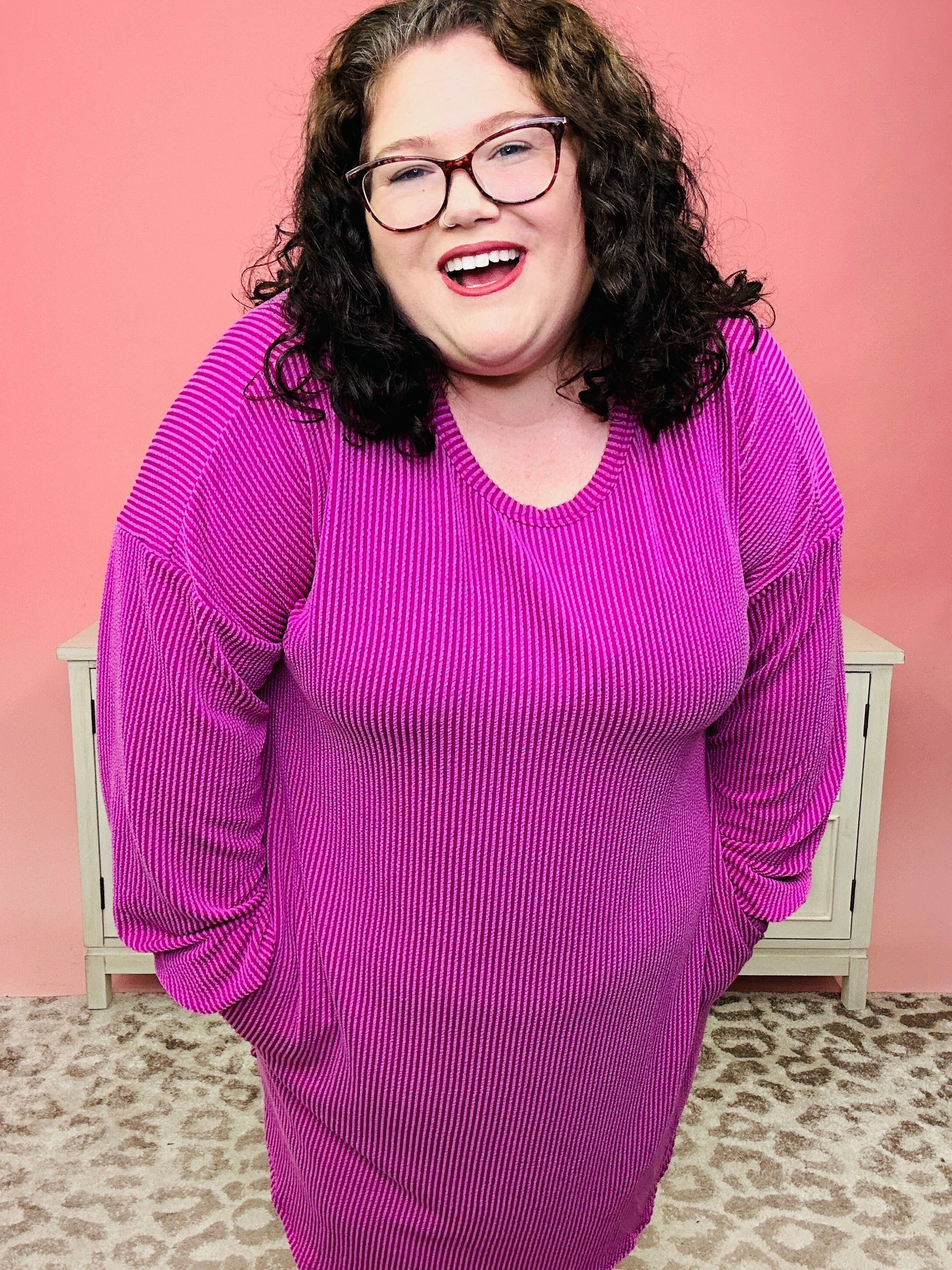 Magenta Wonderful Soul Dress