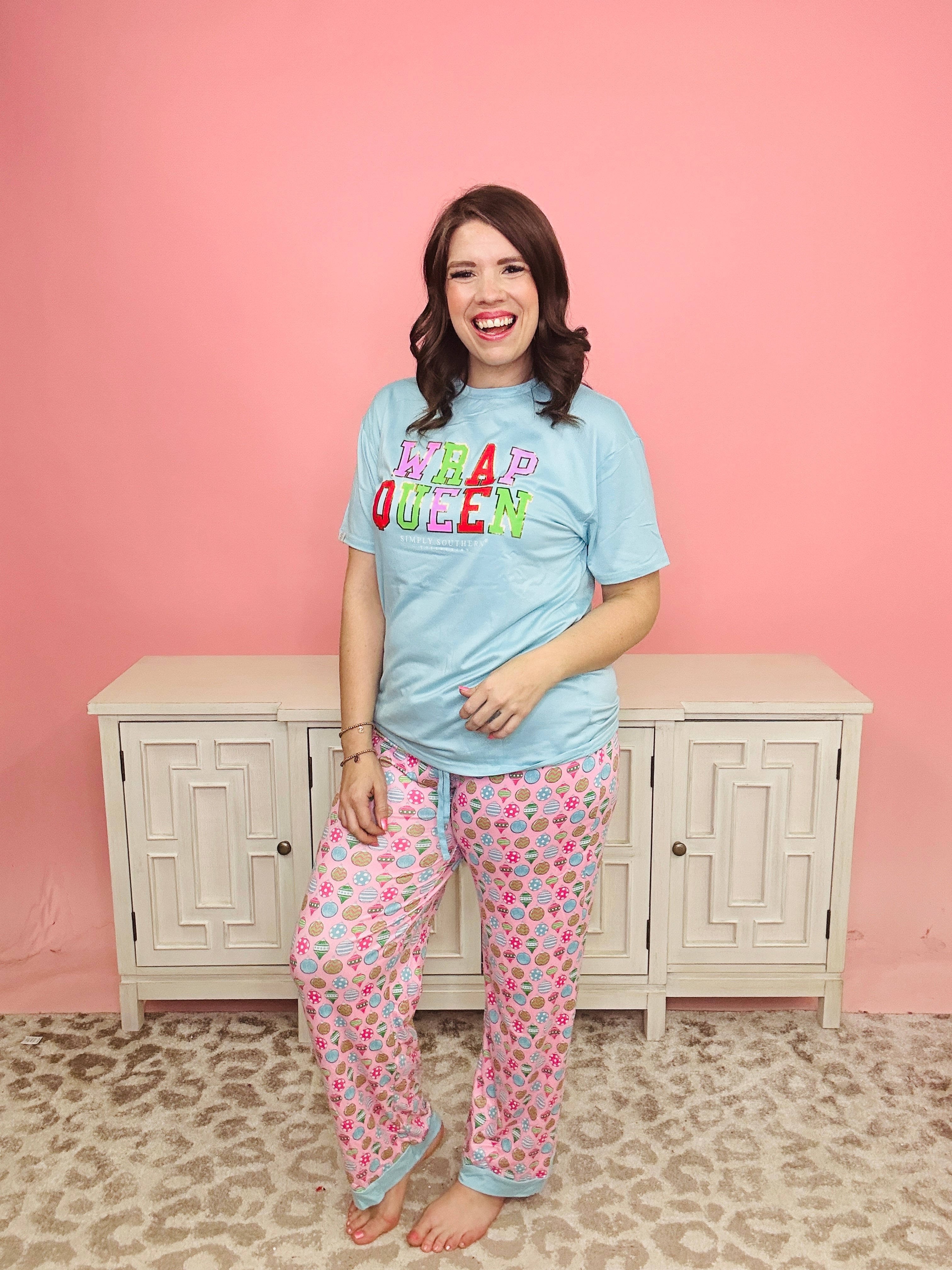 Wrap Queen PJ Set