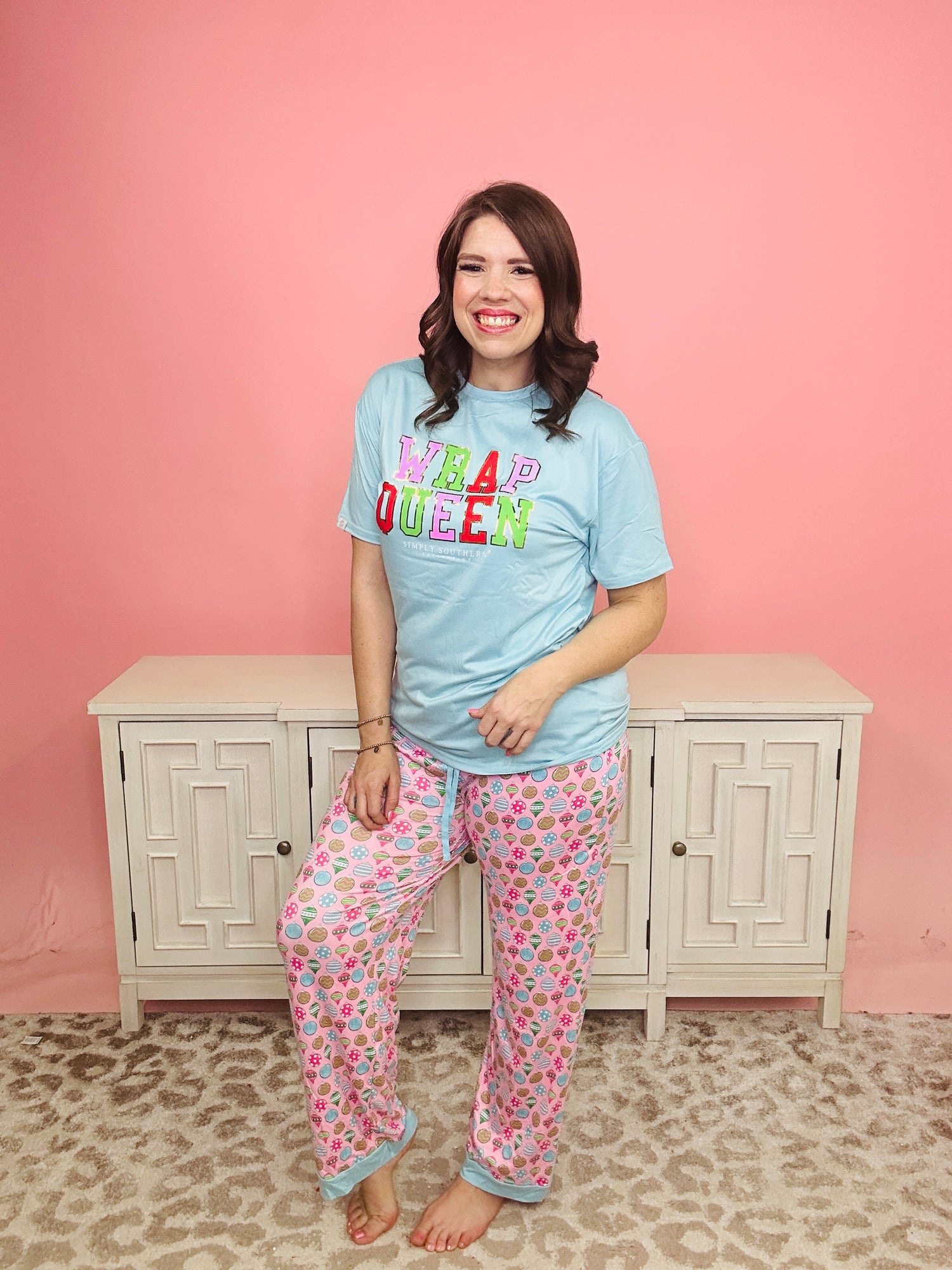 Wrap Queen PJ Set