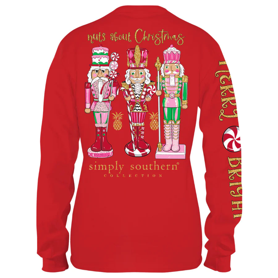 Red Nutcracker Long Sleeve Tee