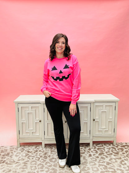 Pink Jack Of Lantern Sweatshirt