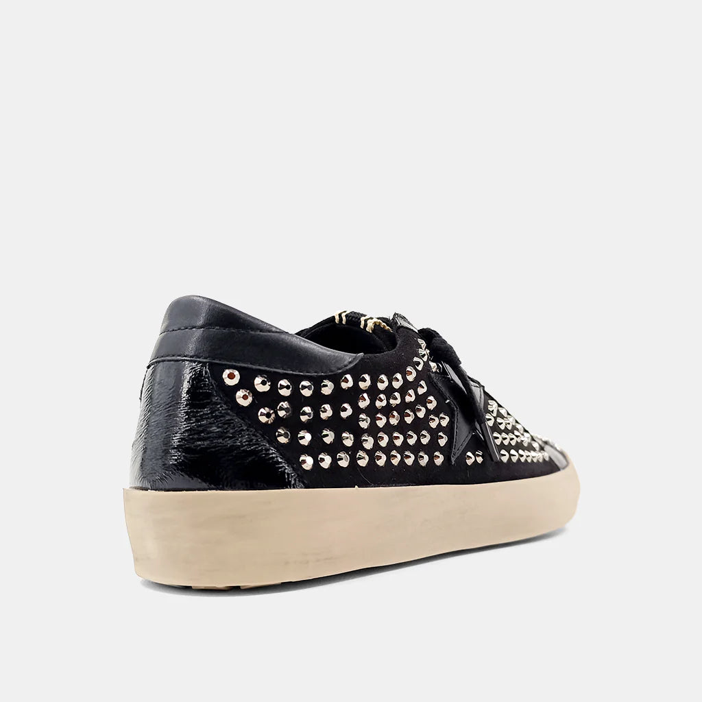 Black Rock Star Sneakers