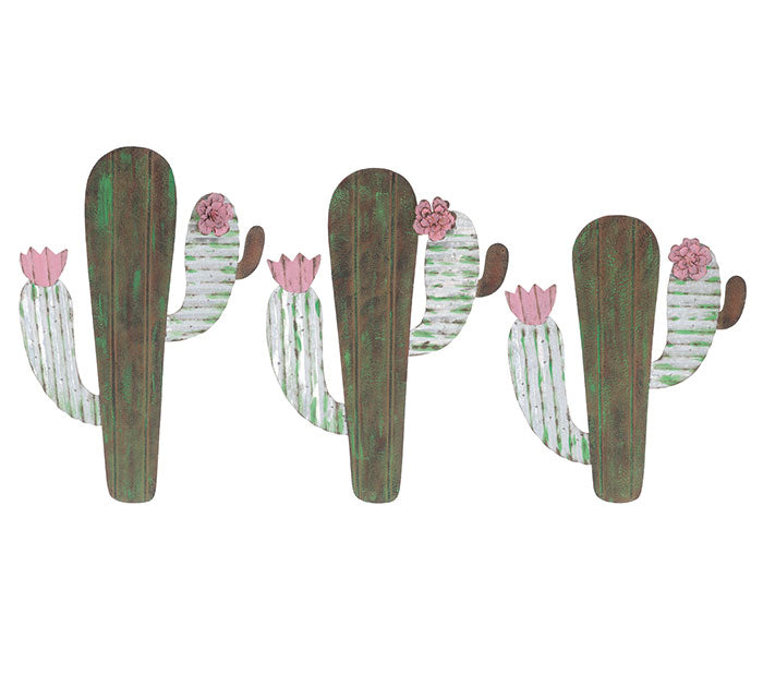 Blooming Cactus Wall Hanging