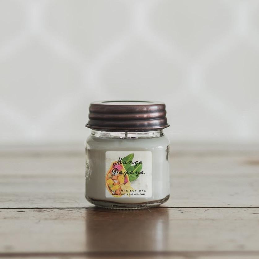 Fruity 8oz Mason Jar Candle