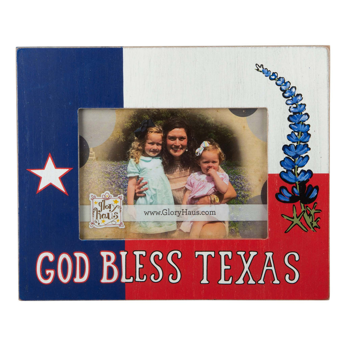 God Bless Texas Frame