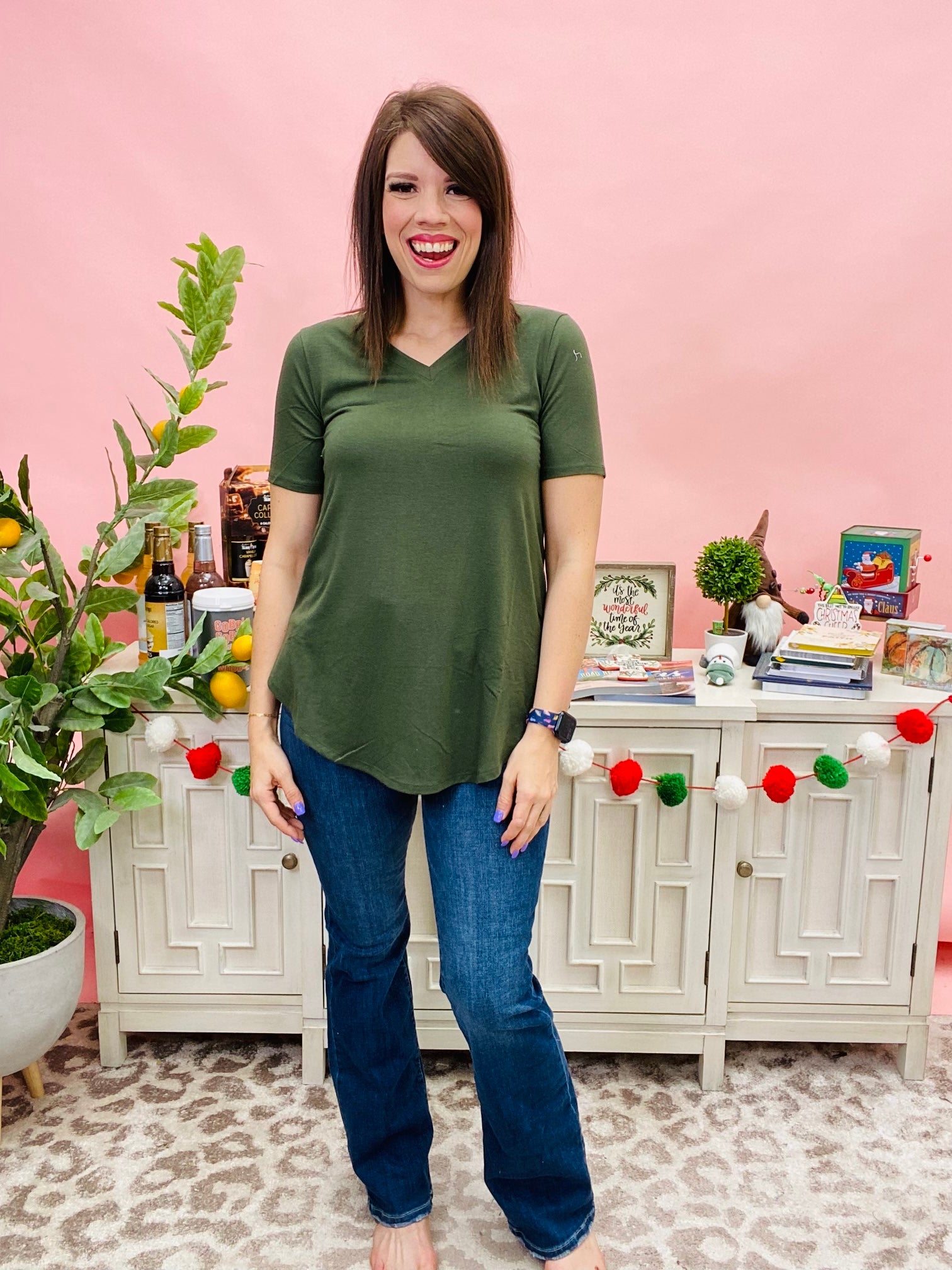 Olive Simple Is Best Top