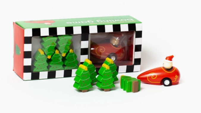 Santa &amp; Tree Bowling Toy