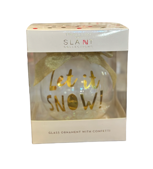 Let It Snow Ornament