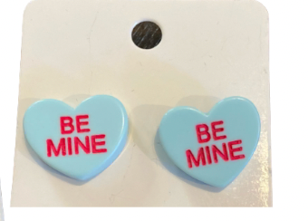 Be Mine Candy Heart Earrings