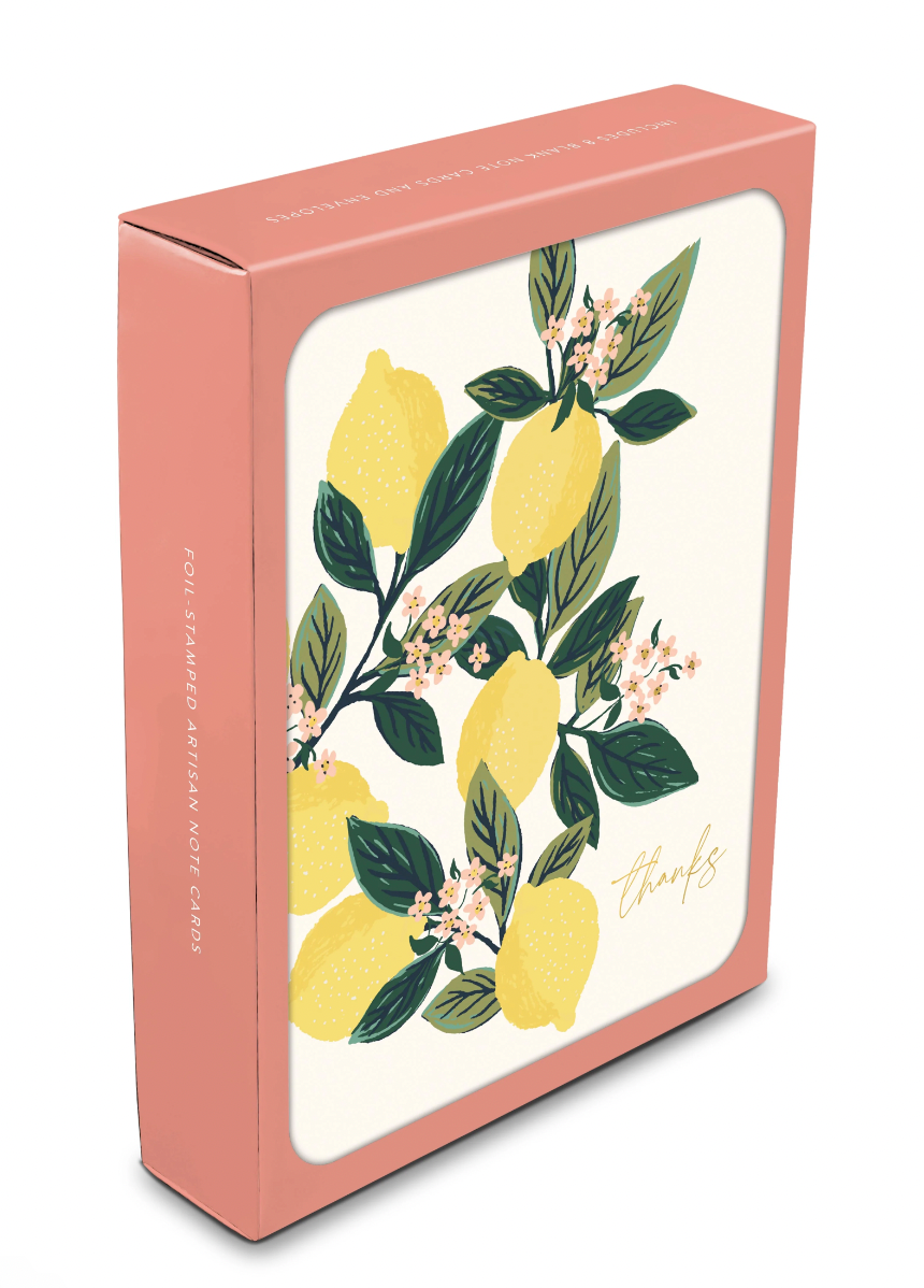 Lemon Tree Note Cards