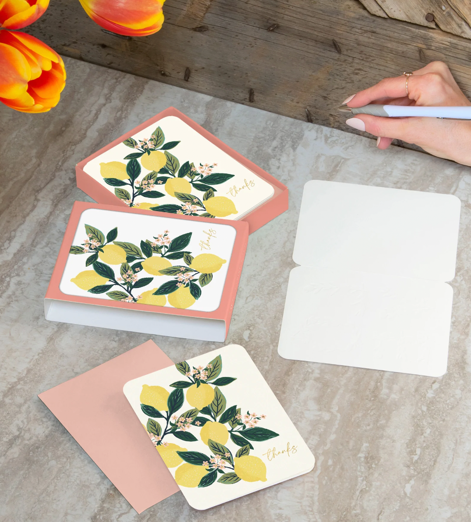 Lemon Tree Note Cards