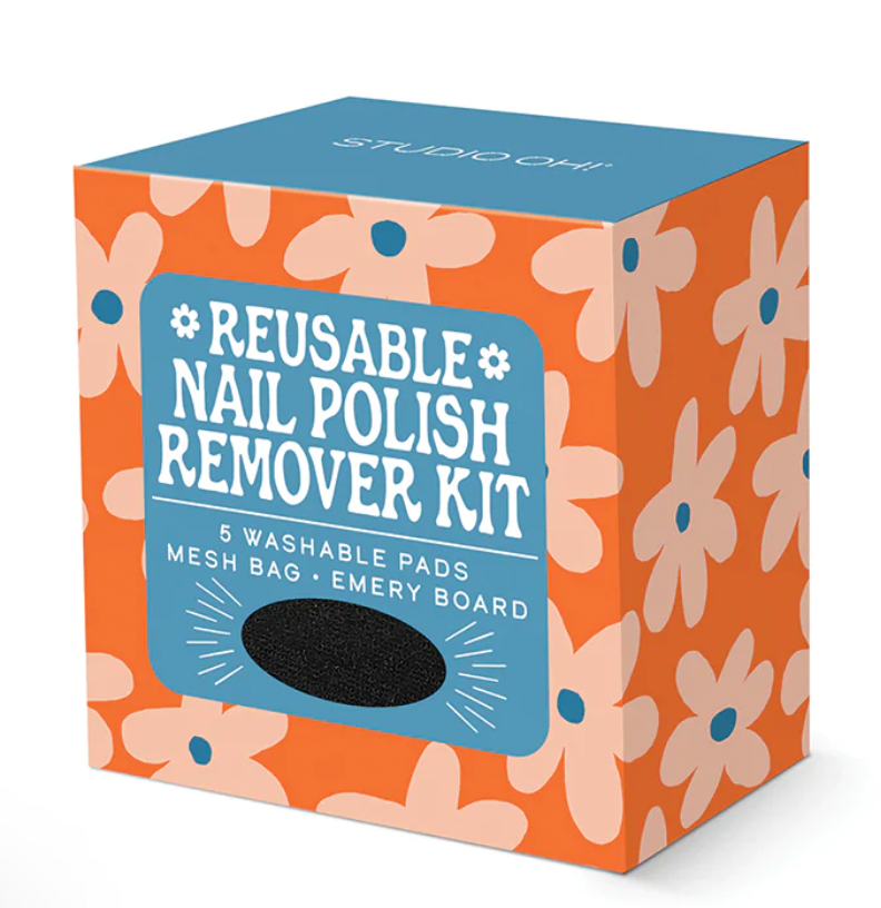 Daisies Reusable Nail Polish Remover Kit