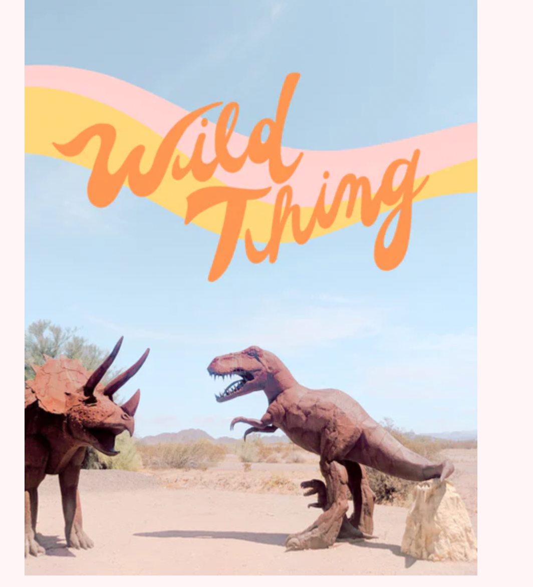 Wild Thing Poster