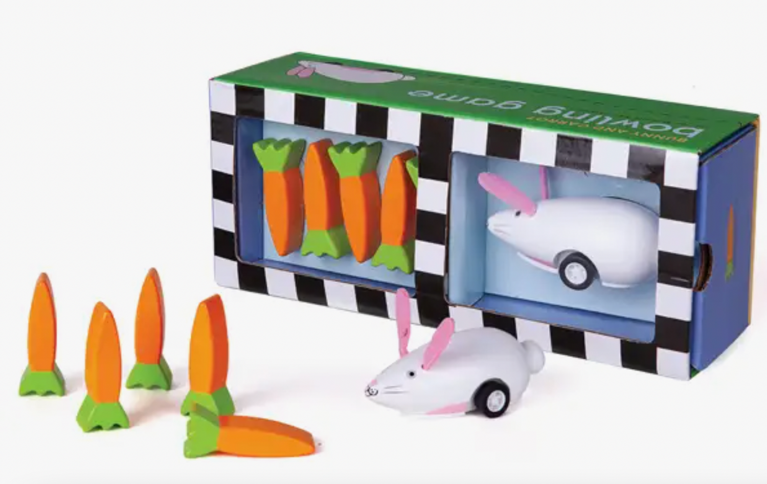Bunny &amp; Carrot Bowling Game