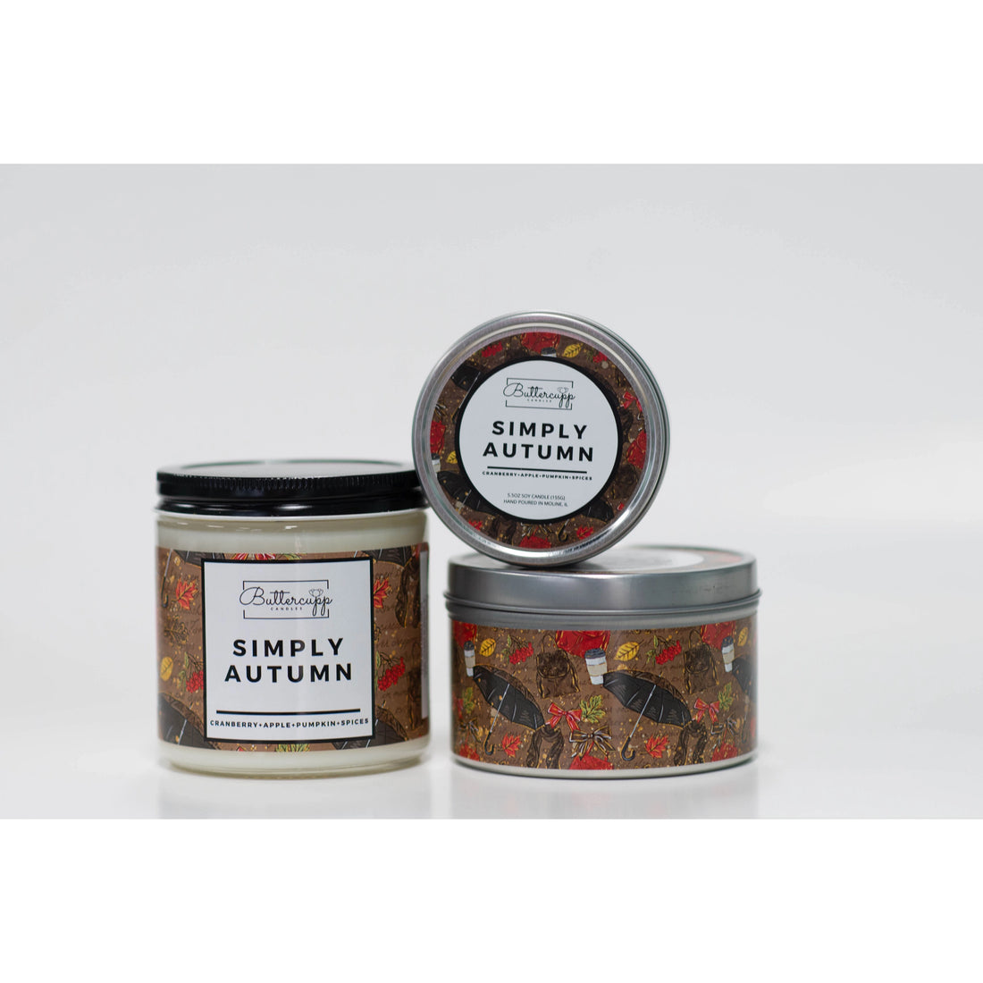 Simply Autumn Soy Wax Candle