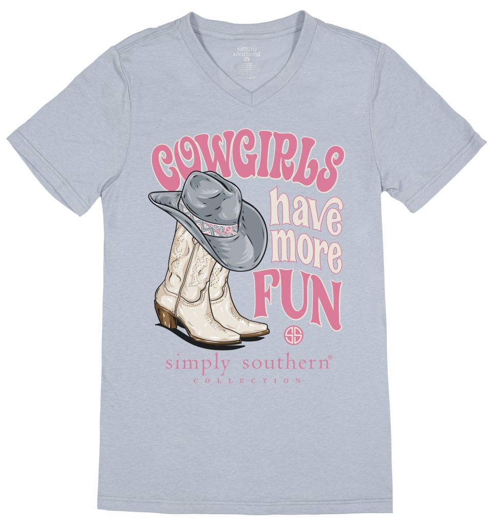 Cowgirls Have More Fun Tee