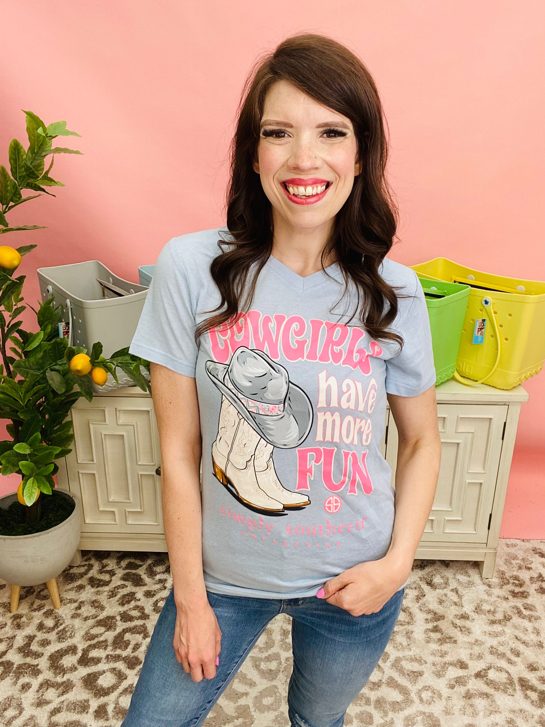 Cowgirls Have More Fun Tee