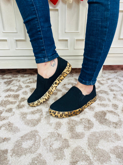 Laila Leopard Slip On