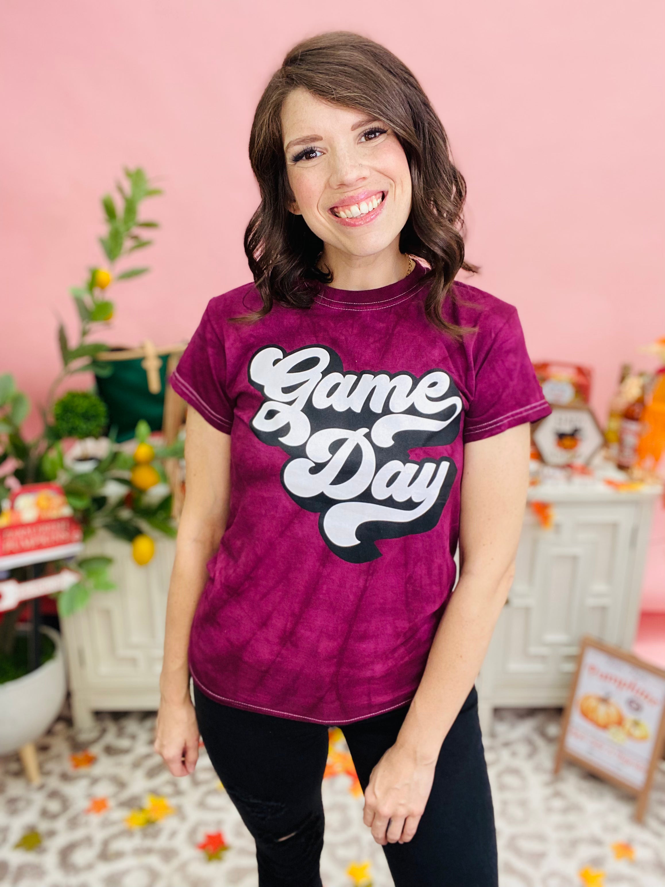 Tie Dye Game Day Tee