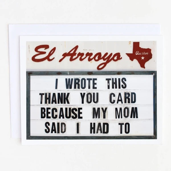 El Arroyo Card ~ 2 Styles