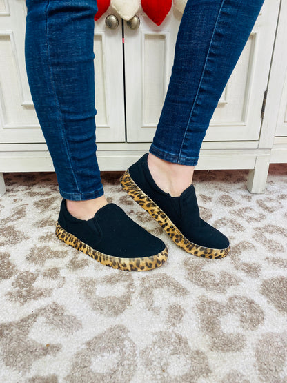 Laila Leopard Slip On