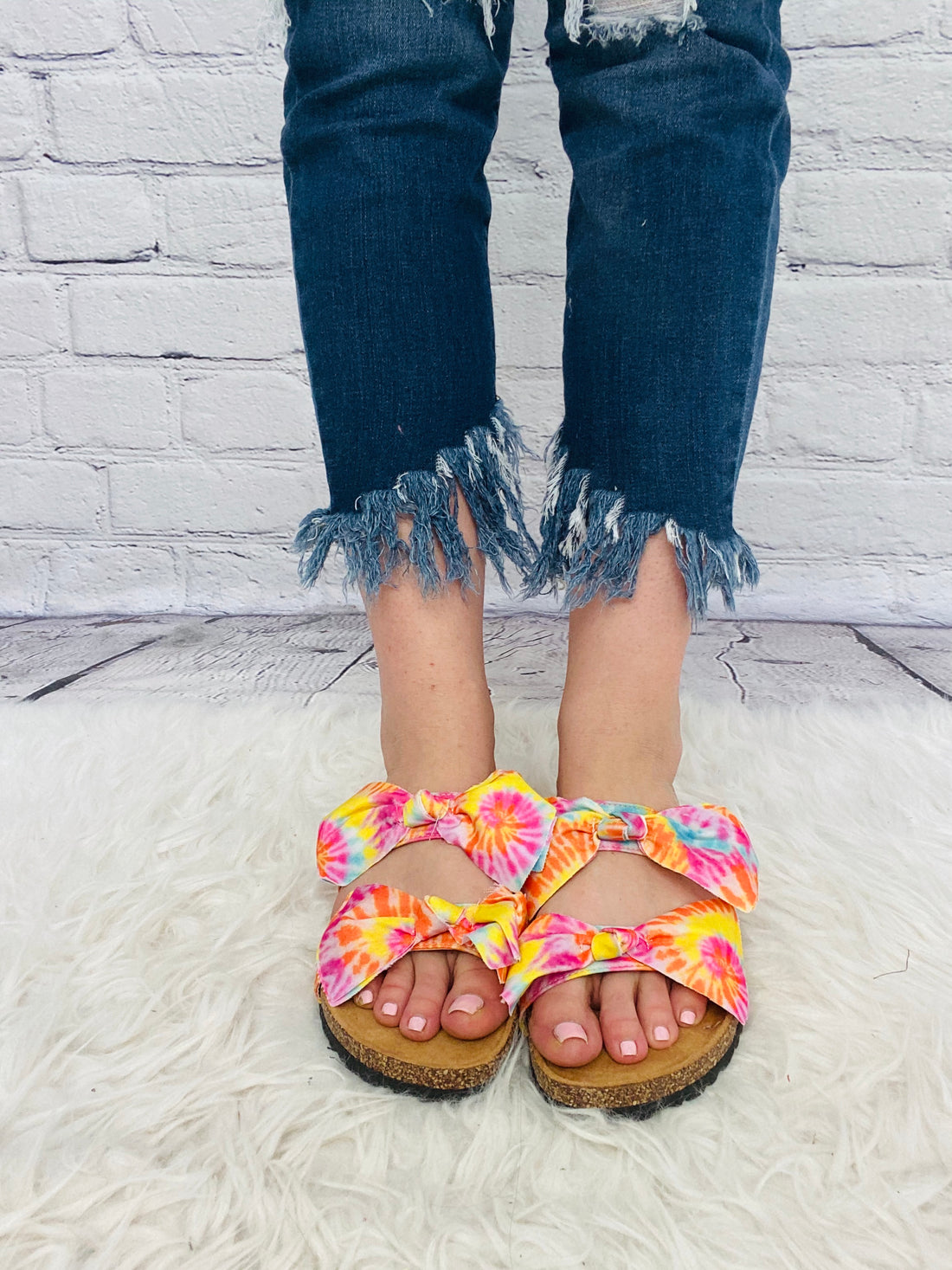 Saige Tie Dye Sandal