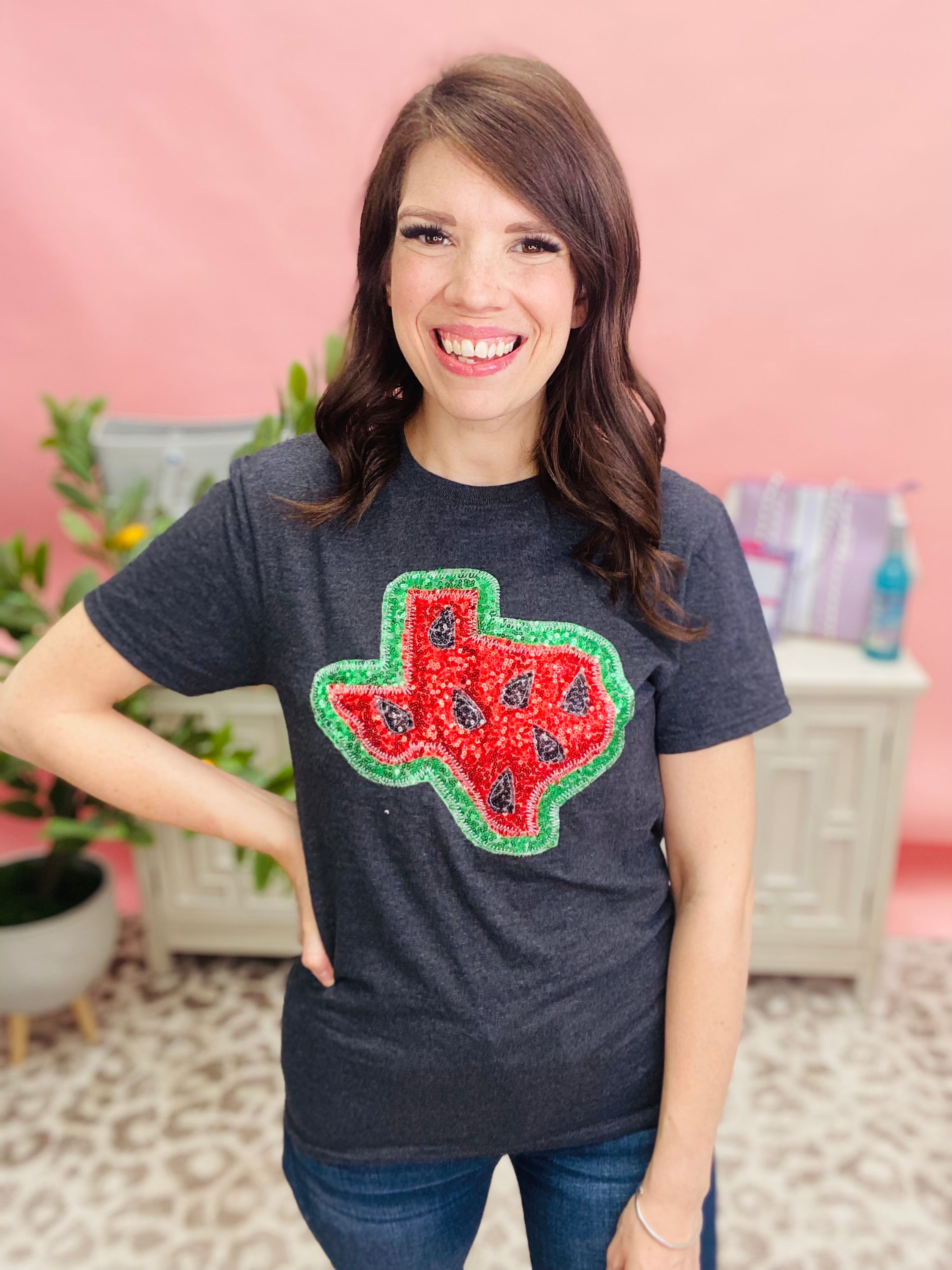 Watermelon Texas Tee