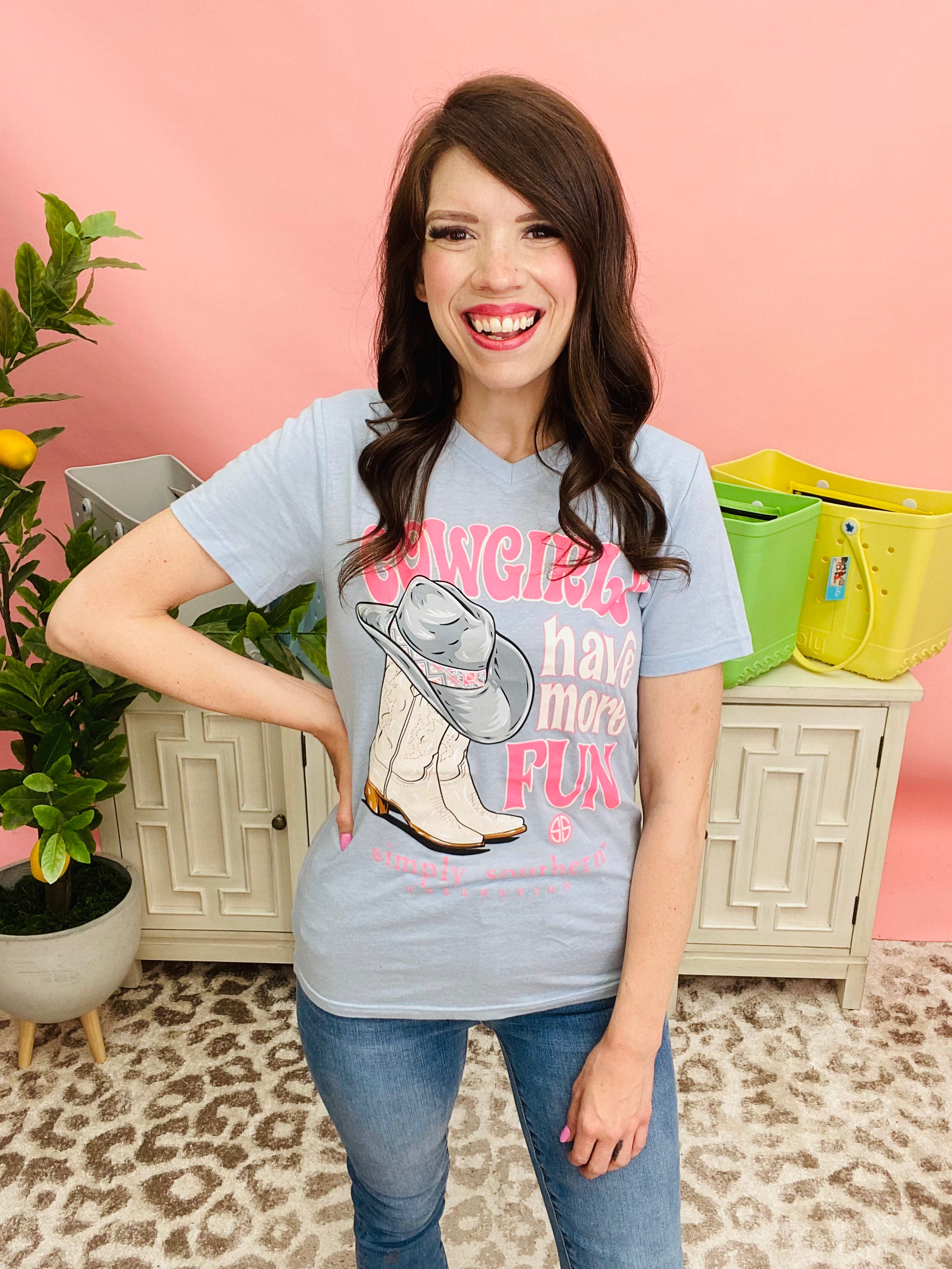 Cowgirls Have More Fun Tee