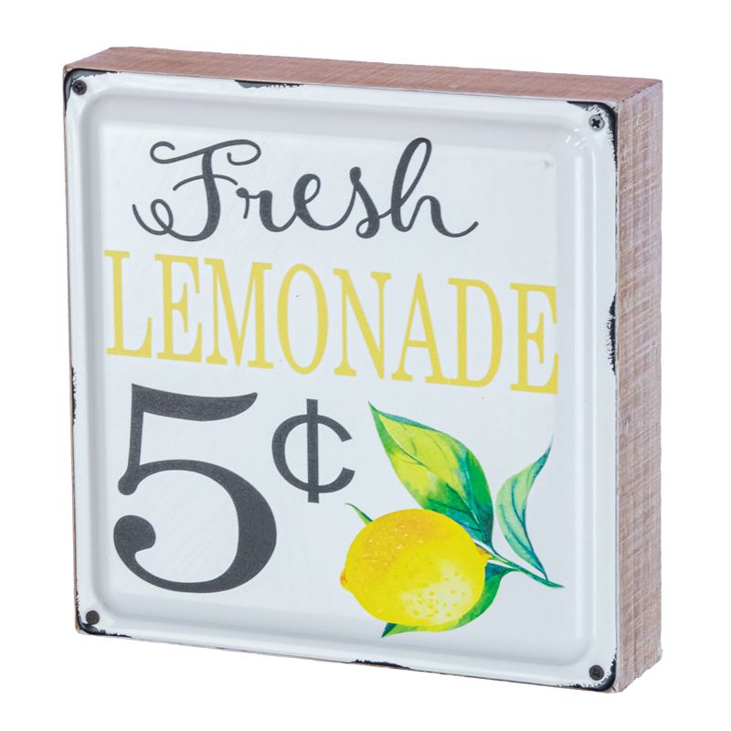 Fresh Lemonade Tabletop Block
