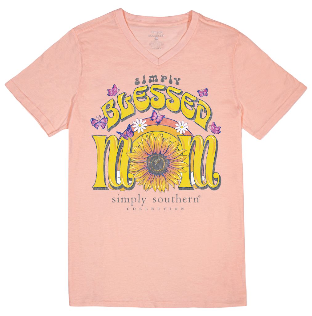 Simply Blessed Mom Tee